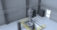 Fuel fabrication begins for DOE’s MARVEL microreactor